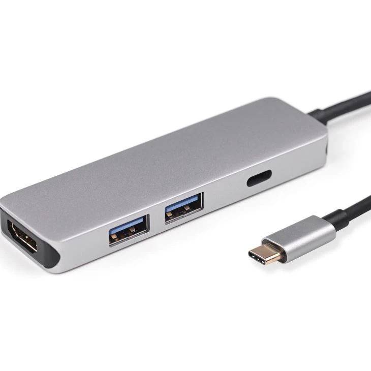 USB C HUB, na HDMI adapter 2Ports USB3.0 HUB sa tipom C PD3.0